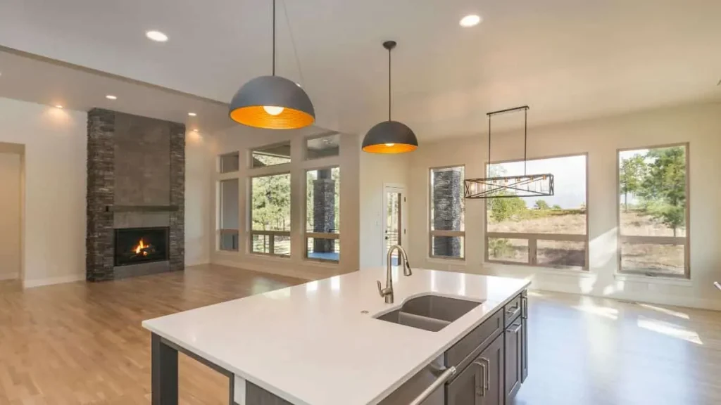 Open Concept Kitchen Lighting Solutions