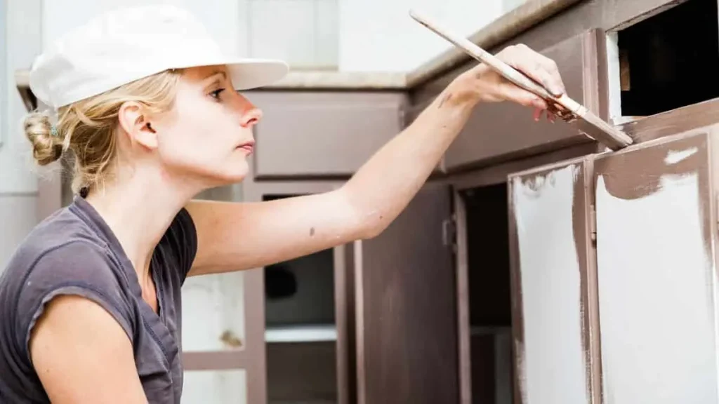 Painting the Cabinets