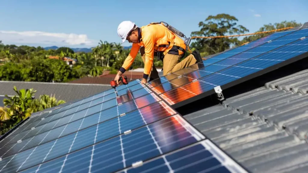 Installing the Solar Panels