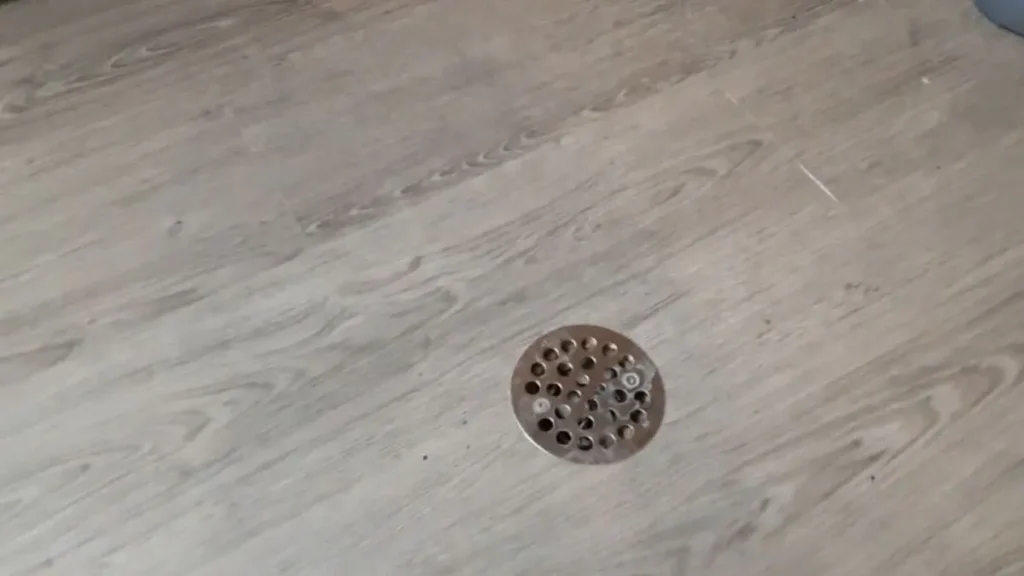 Vinyl Flooring Around a Floor Drain