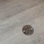 Vinyl Flooring Around a Floor Drain