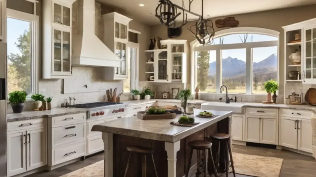 Modern budget ranch kitchen