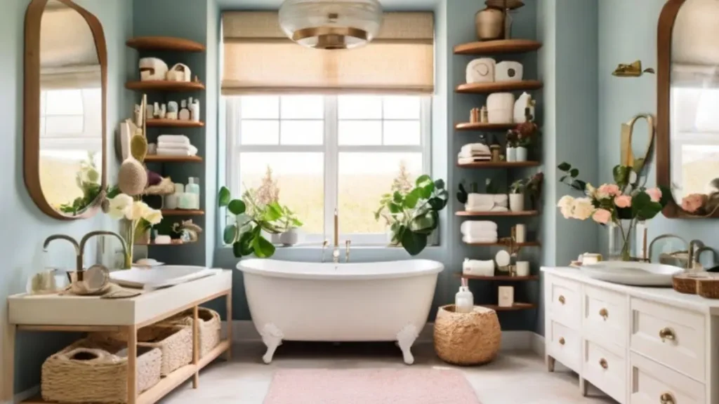 Small bathroom storage solutions