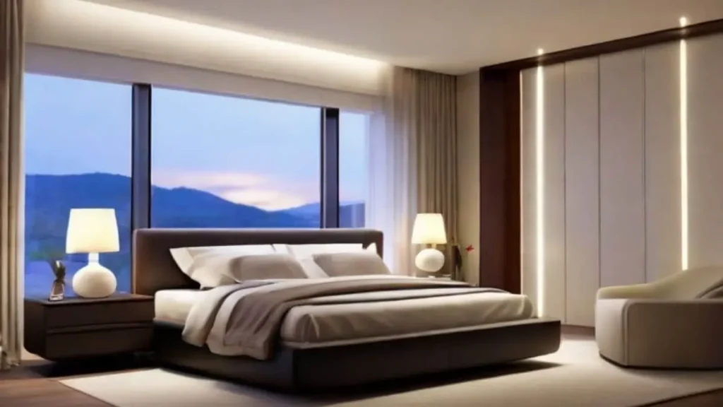 energy-efficient bedroom lighting