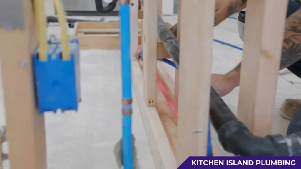 Kitchen Island Plumbing