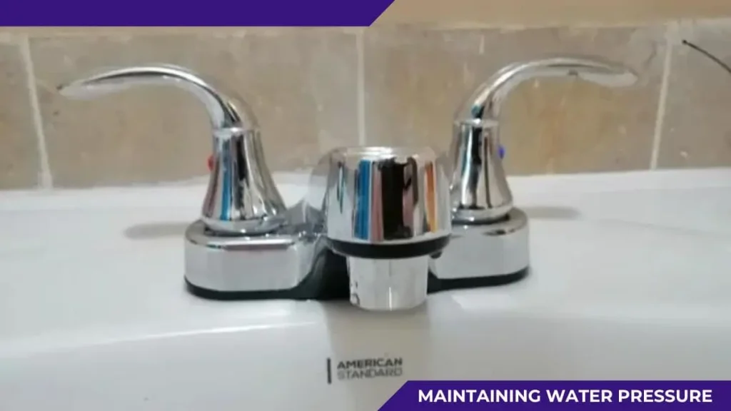 Maintaining Water Pressure in Moen Faucets