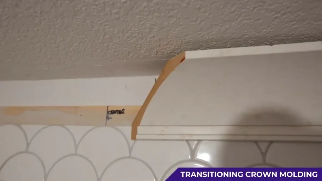 Transitioning Crown Molding