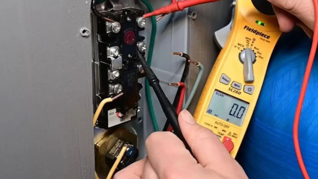 Checking Hot Water Heater Thermostat