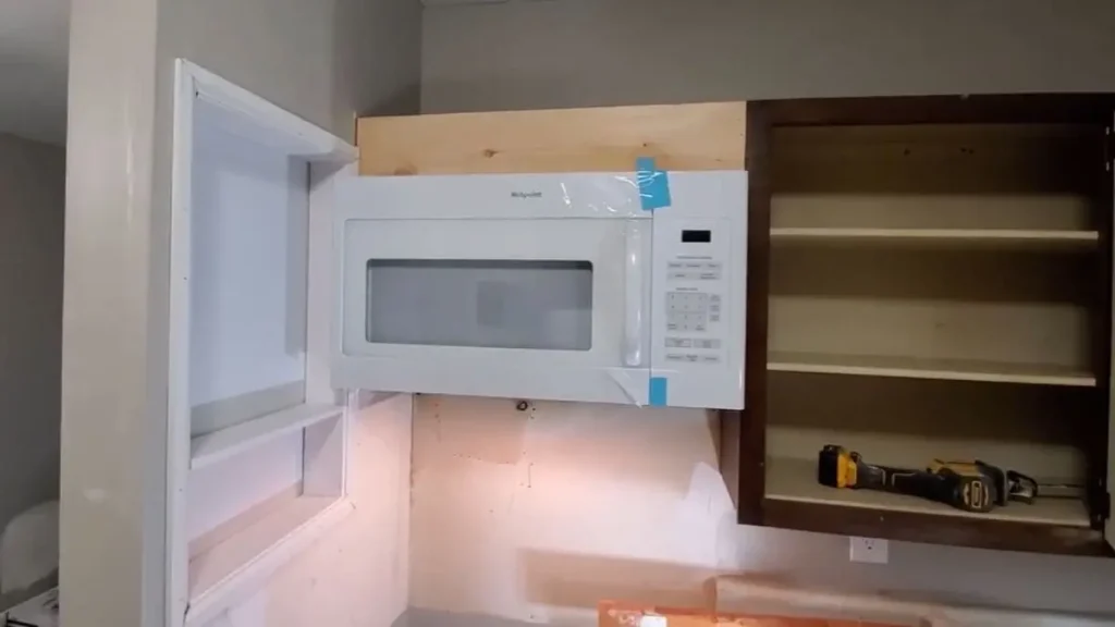 over the range microwave without cabinet