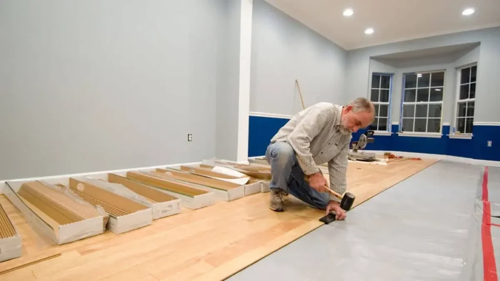Installing The Laminate Flooring