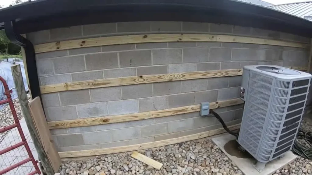 Preparing The Concrete Block Surface