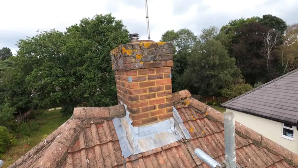 Remove Chimney Stack above Roof Line