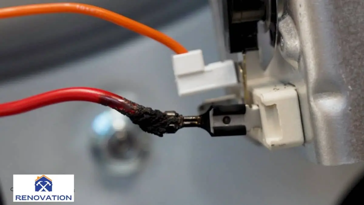Dryer Heating Element Wire Melted