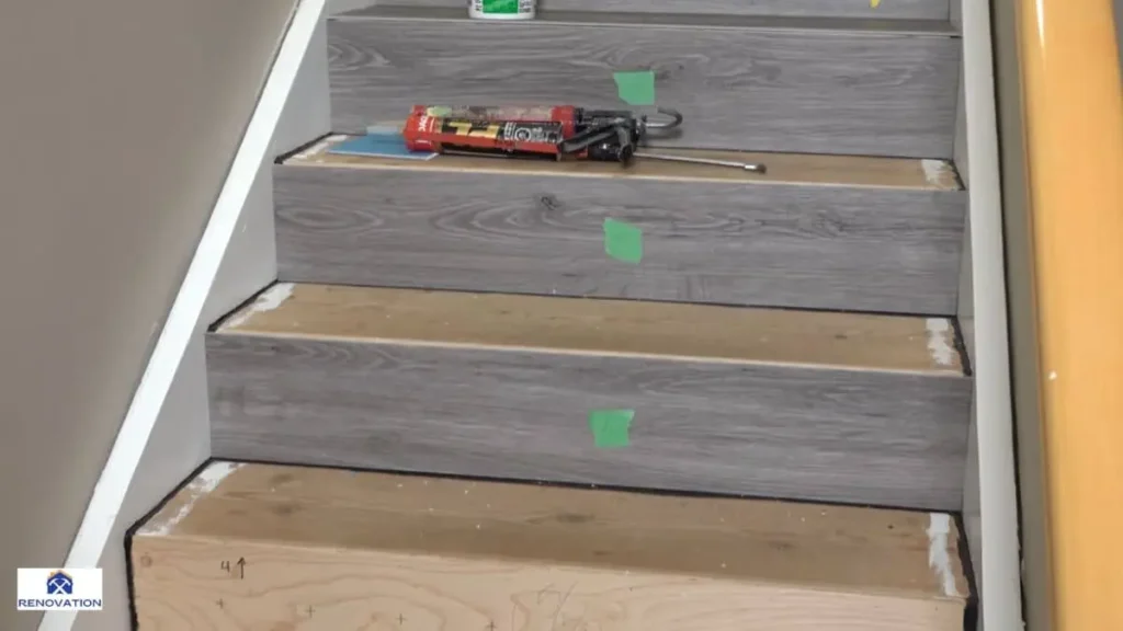 Installing Vinyl Plank Flooring on Stairs