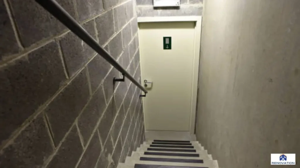 Installing a Door at the Bottom of Basement Stairs