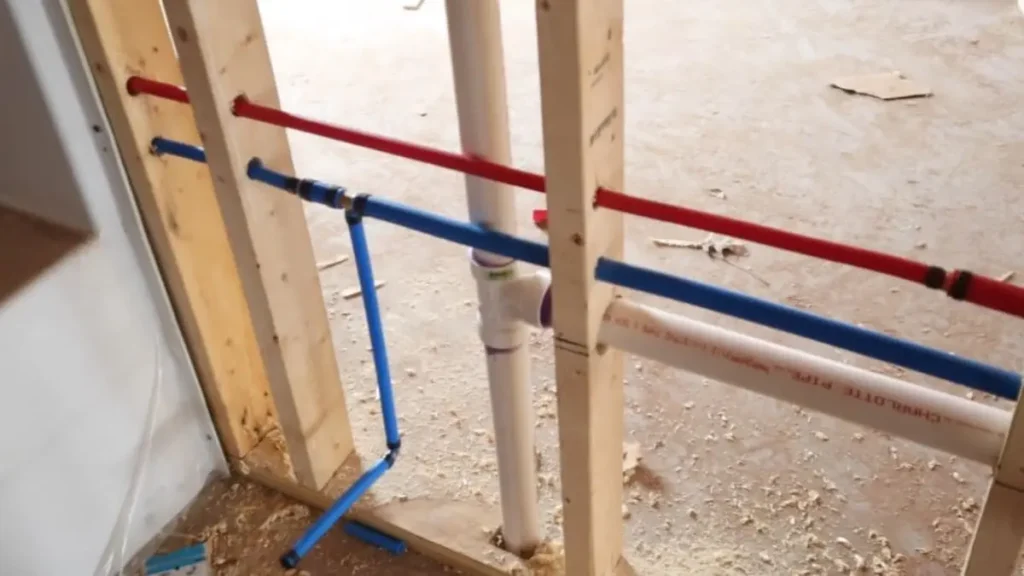 Running PEX Through Studs