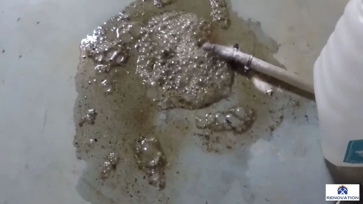 Soap Suds Coming Back Up Floor Drain