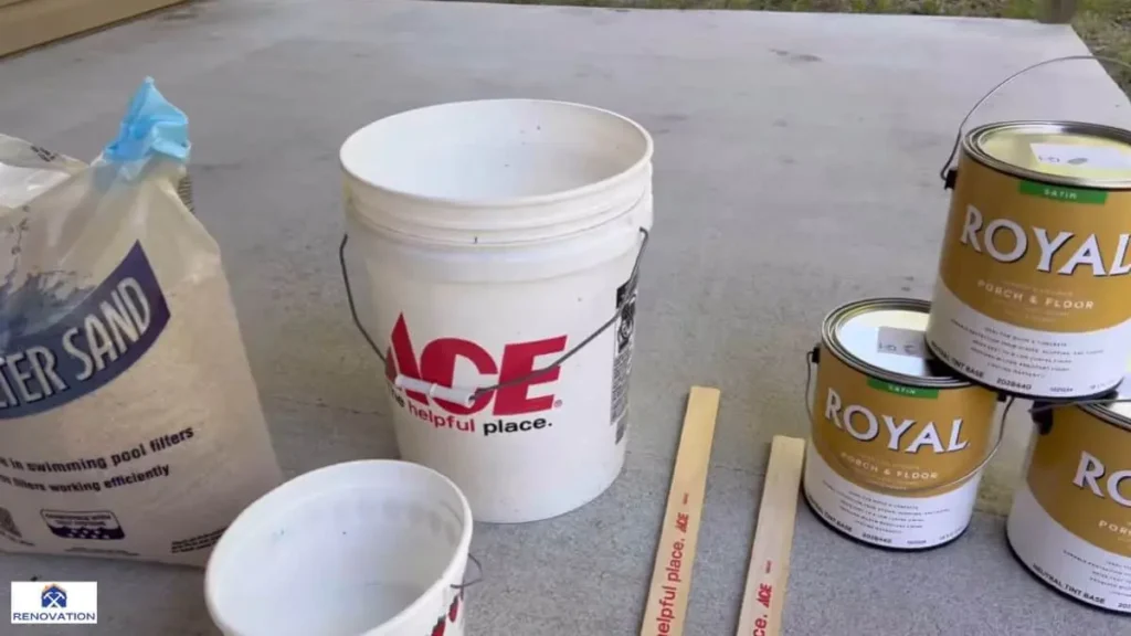 Tools for Waterproofing Concrete Porch