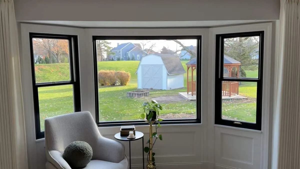 Wainscoting around Windows Without Casing