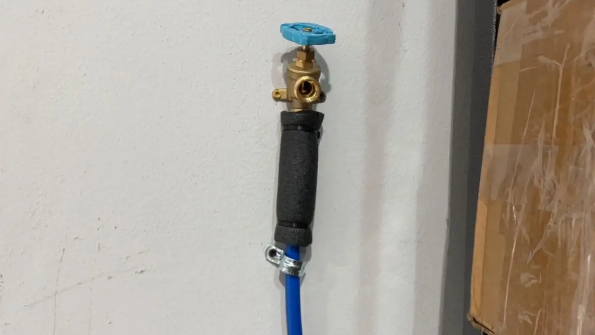 Water Spigot Inside Garage