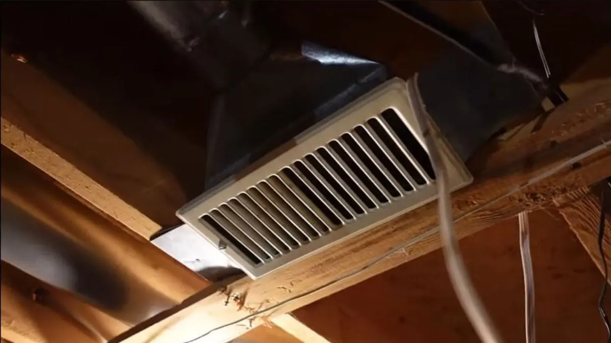 Cold air return to the basement
