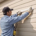 Installing vinyl siding uneven walls