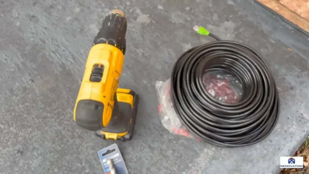 Tools and Materials to Run Ethernet Cable