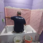 Waterproofing Between Cement Board and Shower Pan