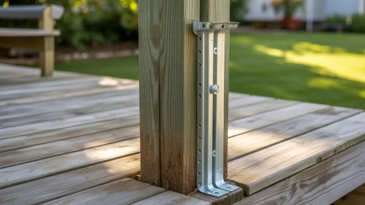 Extend a 4×4 Post Vertically