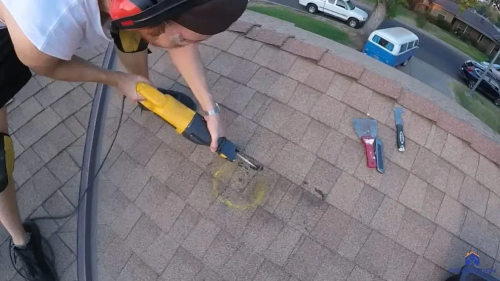Mark and Cut the Roof Hole