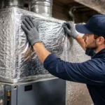 Air Handler Insulation Replacement