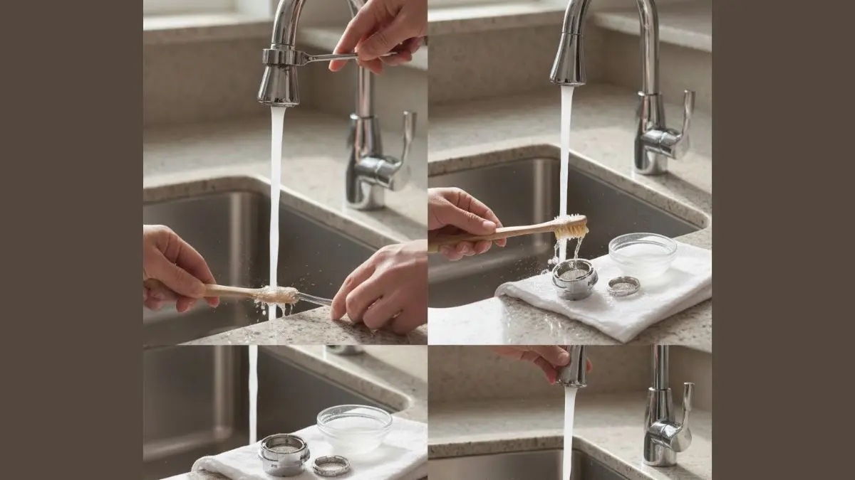 How to Clean Aerator on Moen Kitchen Faucet