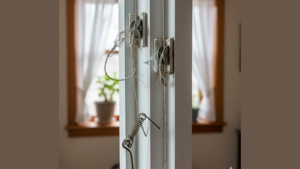 What are the reasons for Anderson window string breaking

