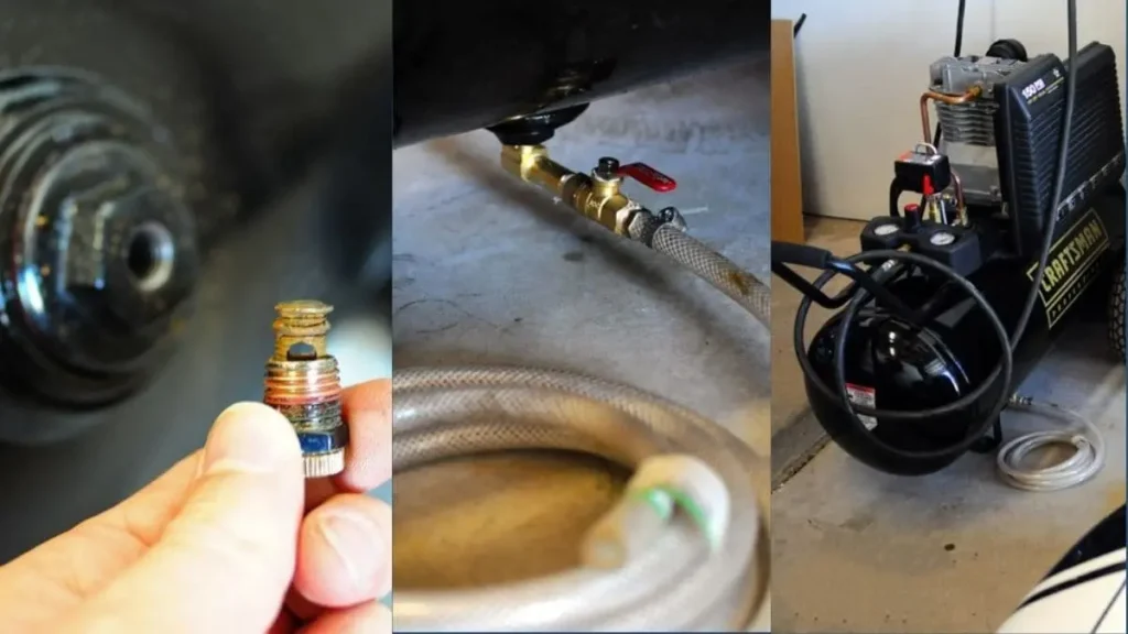 Repairing an Air Compressor Drain Valve