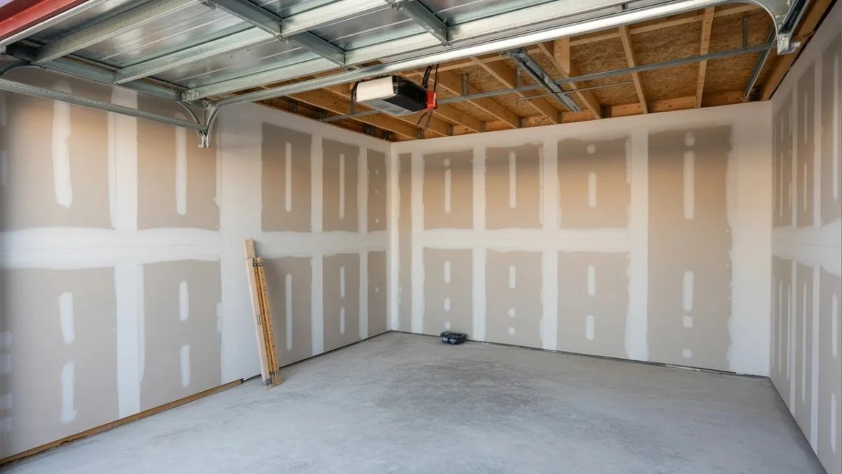 Drywall Garage Walls But Not Ceiling