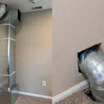 Dryer Vent down Through Floor