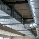 Condensation on Ductwork between Floors