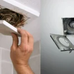 Can't Remove Bathroom Fan Housing