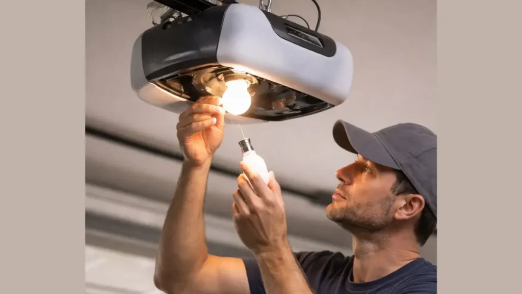 Replacing Garage Door Opener Lights
