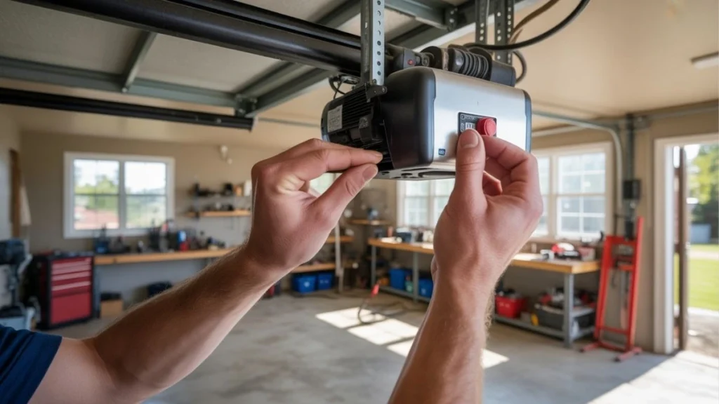 Resetting a Craftsman Garage Door Opener
