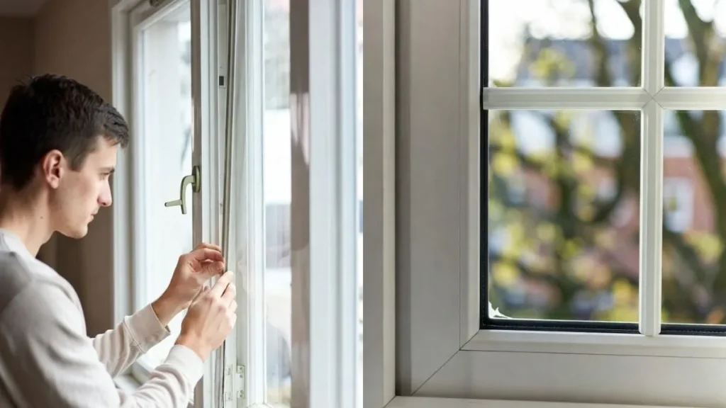 How to detect air leaking from double pane windows