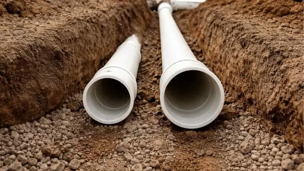 3 inch and 4 inch drain pipe capacity and flow rate for sewer
