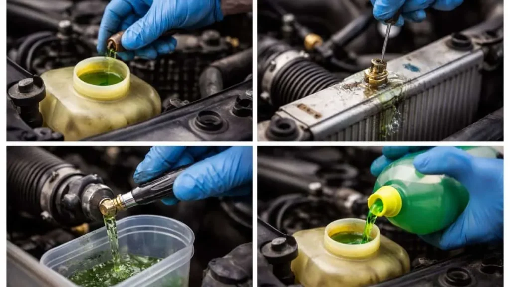 Step-by-step Bleeding Radiator Water Process