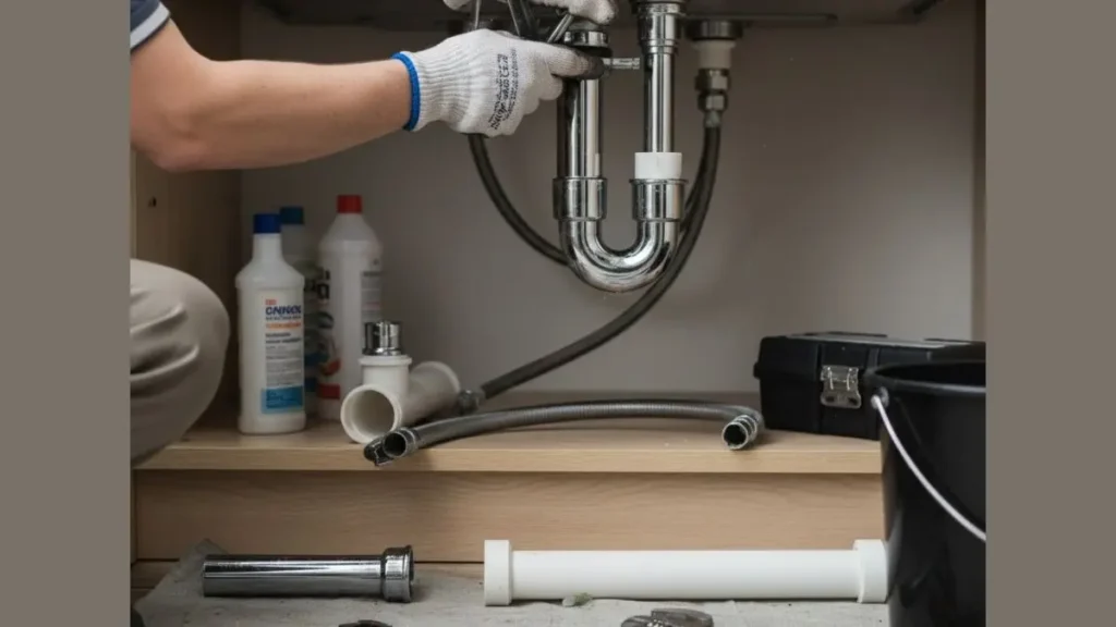 Installing A New Drain Assembly
