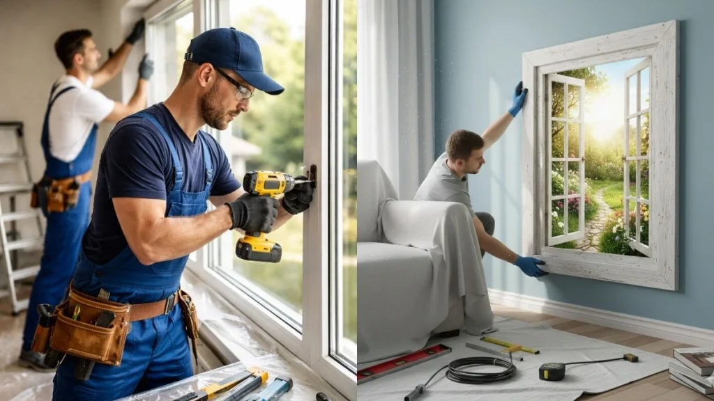 Fake Window Installation Tips