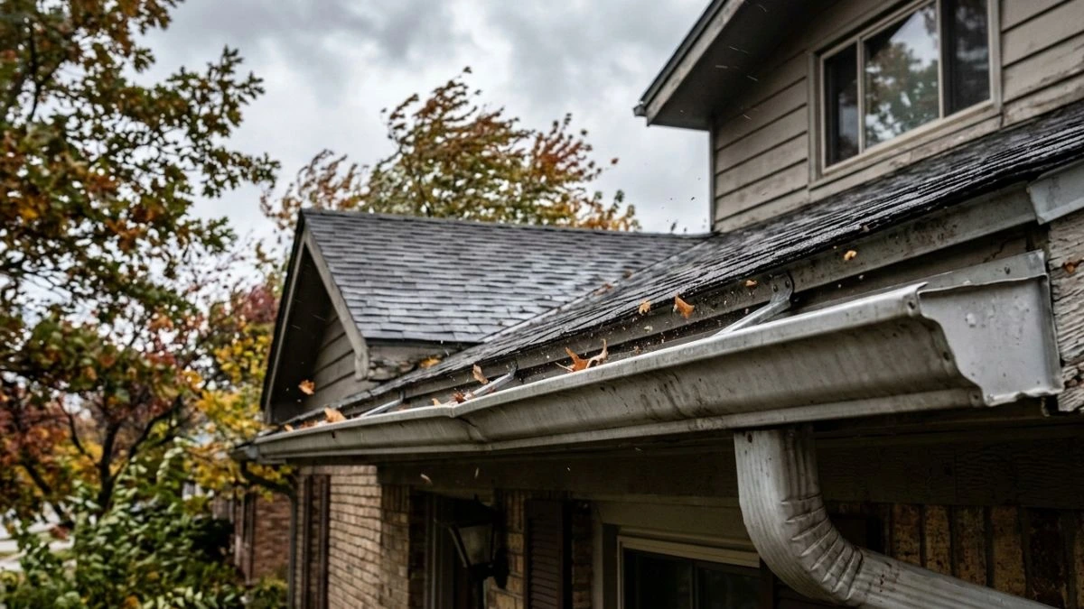 Gutter Vibrates When Windy