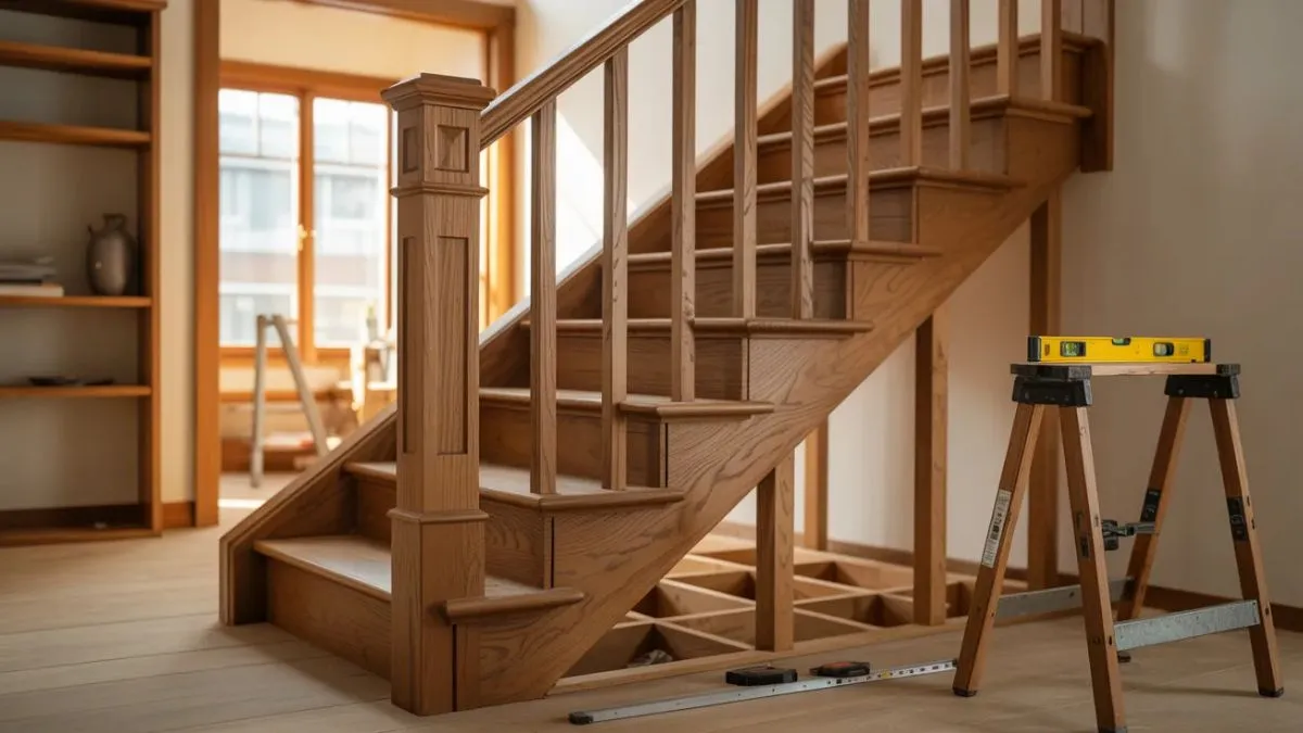 How to Build Permanent Stairs to Attic