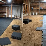 how to cover dirt floor in basement