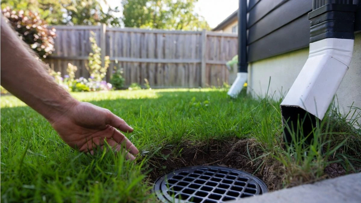 How to Find Gutter Drains in Yard