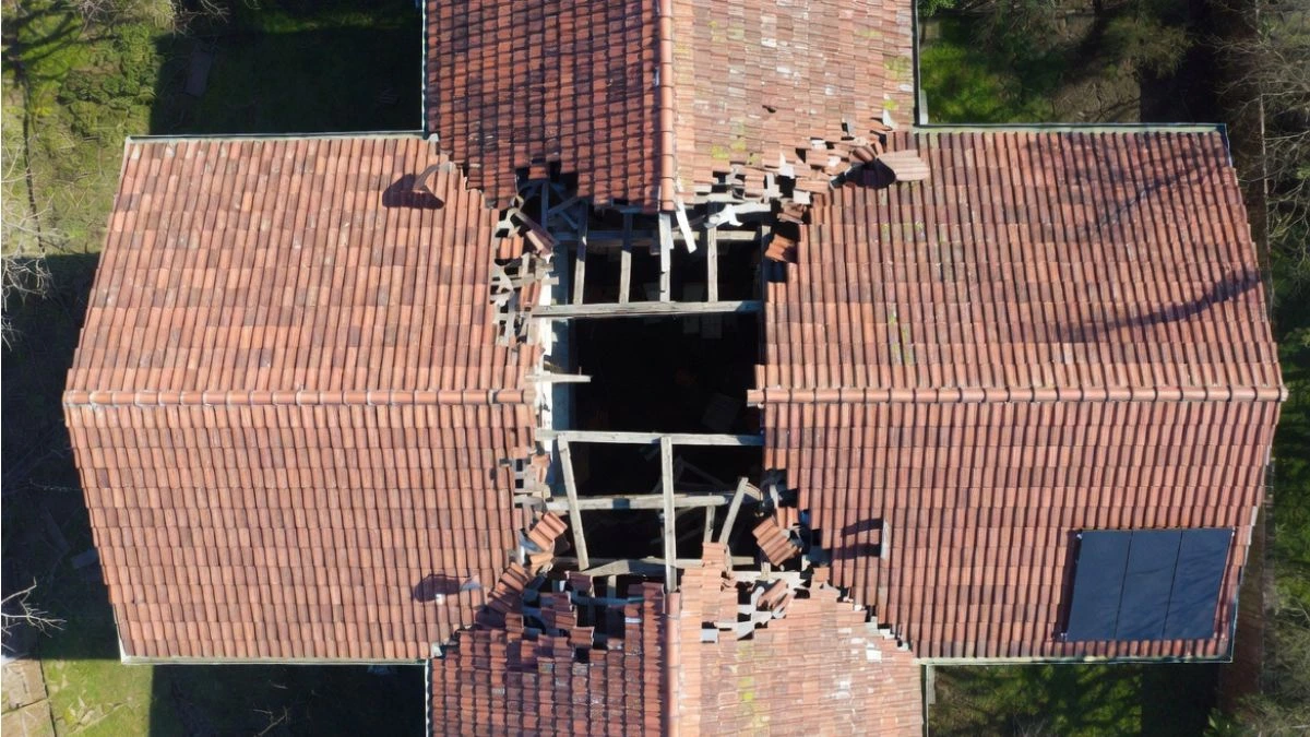How to Patch Holes in Roof from Satellite